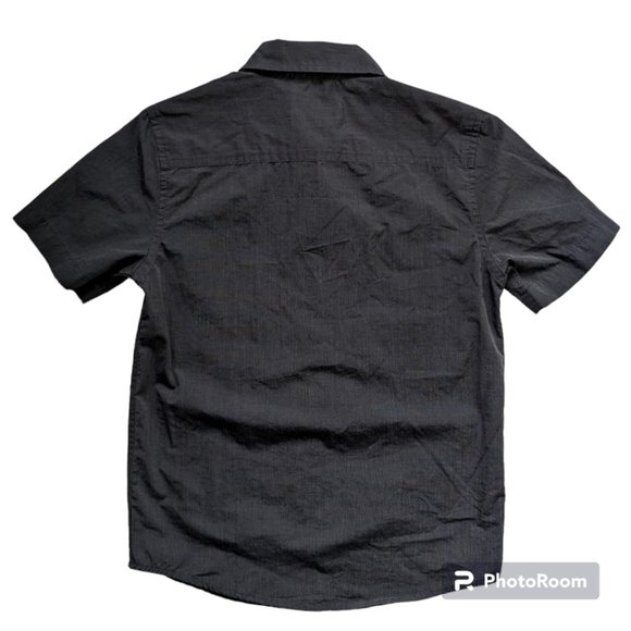 2 Urban Pipeline Max Boys Button Sh Sleeve Shirts New Black Gray Virdian Green M - Picture 4 of 10